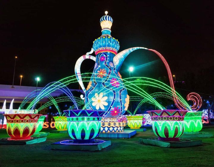 Dubai Garden Glow